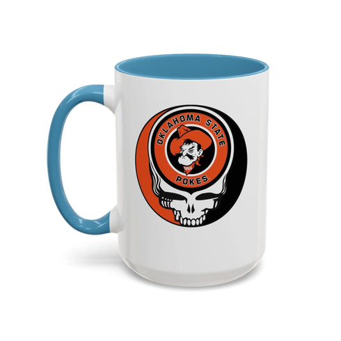Oklahoma State University Grateful Dead Stealie Coffee Mug (11oz or 15oz) - StealieShop