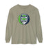 Seattle Seahawks Logo Stealie Vineyard Collection Unisex Garment-Dyed Long Sleeve