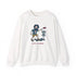 Grateful Dead - Disc Golfin' Jerry | Life is dead. Crewneck Sweatshirt - StealieShop