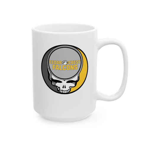 Grateful Dead - Cedar Crest College Stealie 15 Ounce Grateful Dead Ceramic Mug - StealieShop