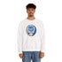 Grateful Dead - Detroit Lions Grateful Dead Stealie Crewneck Sweatshirt - StealieShop