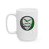Grateful Dead - Classic Eagles Stealie Ceramic Coffee Mug - NFL - StealieShop