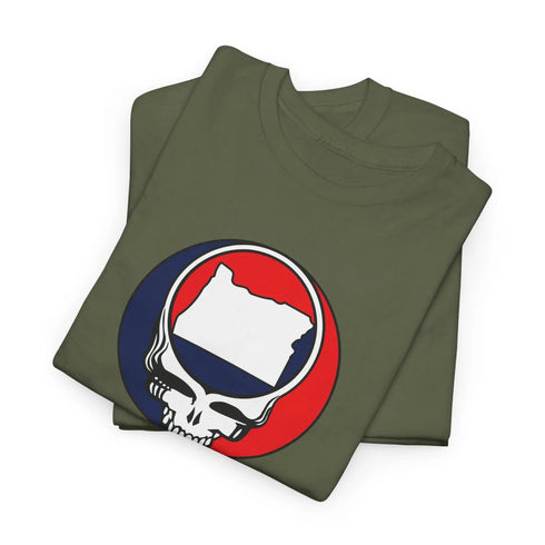 Oregon Map Stealie Grateful Dead Grateful Dead T-Shirt