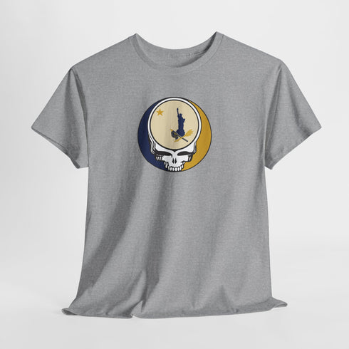New York "Unofficial" State Flag Stealie Grateful Dead T-Shirt