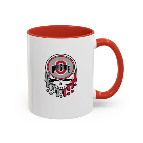 Ohio State University Grateful Dead Stealie Coffee Mug (11oz or 15oz) Printify
