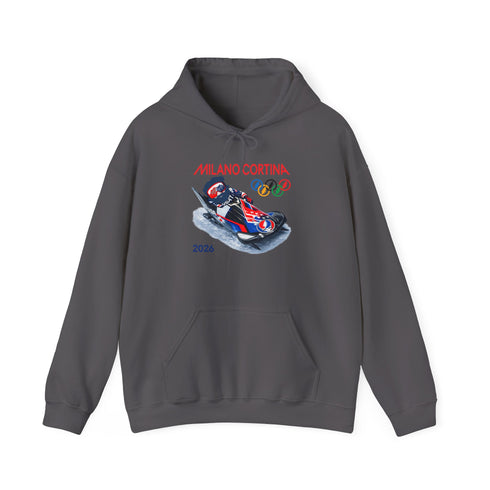 "Bobsleddin' Jerry' 2026 Milano Cortina Olympics Unisex Heavy Blend Grateful Dead Hoodie