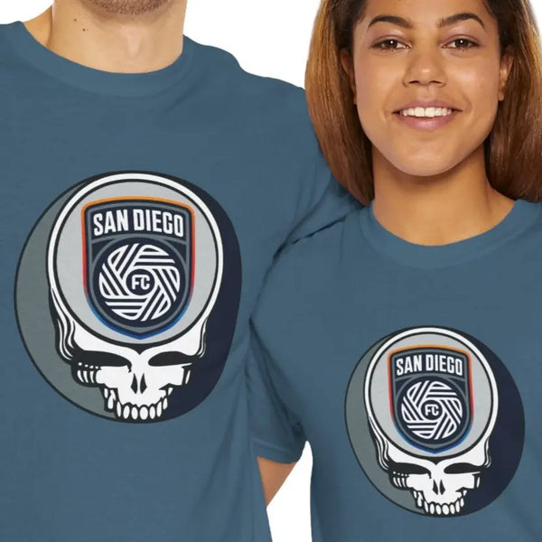 San Diego FC Grateful Dead T-Shirt - MLS Soccer StealieShop