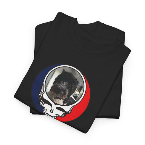 Custom Dog Stealie Unisex Grateful Dead T-Shirt (120)