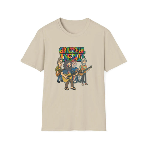 Grateful Dead - Jerry and The Boys - Life is dead. Grateful Dead TShirt - StealieShop
