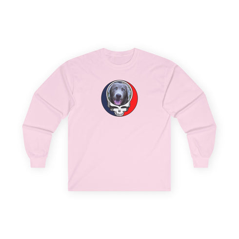 Custom Dog Stealie Grateful Dead Long Sleeve Tee (99)