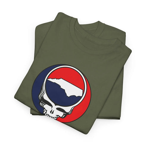 North Carolina Map Stealie Grateful Dead T-Shirt