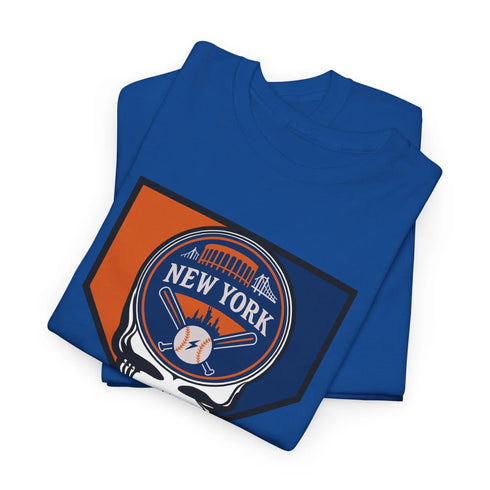 Grateful Dead - Home Run Collection: New York Edition Classic Stealie T-Shirt - MLB - StealieShop
