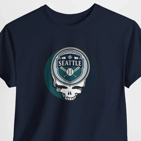 Grateful Dead - Seattle Mariners Grateful Dead Steal Your Face T-Shirt - StealieShop