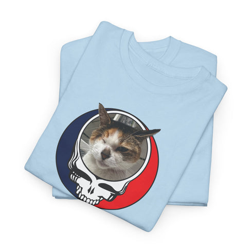 Custom Cat Stealie Unisex Grateful Dead T-Shirt (6)