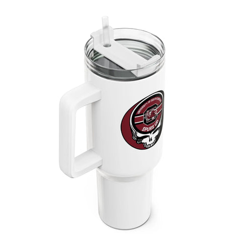 Grateful Dead - University of South Carolina Stealie "Fat Man" Tumbler, Double Insulated 40oz Travel Mug - StealieShop