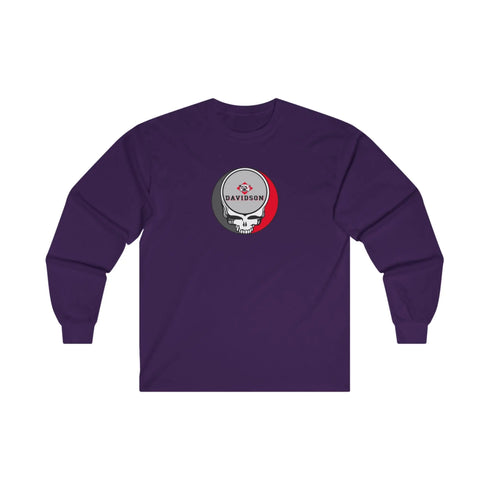 Davidson College Grateful Dead Long Sleeve Tee - StealieShop