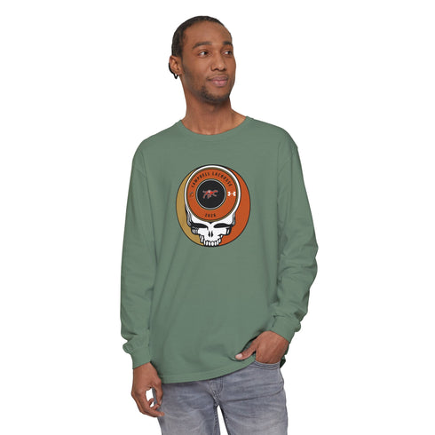 Campbell Lacrosse Garment-Dyed Long Sleeve T-Shirt