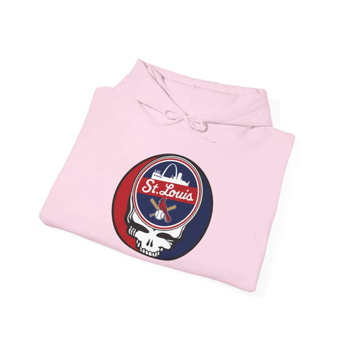 Grateful Dead - St. Louis Baseball Grateful Dead Unisex Heavy Blend Hoodie - MLB - StealieShop