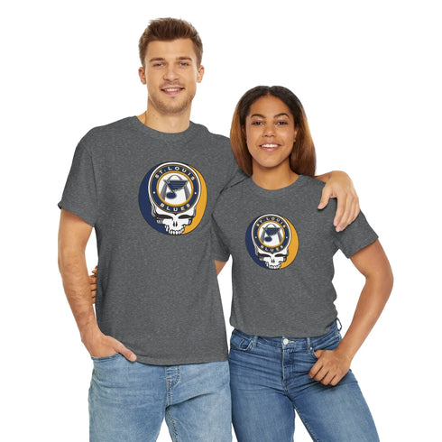St Louis Blues Grateful Dead Steal Your Face T-Shirt Printify