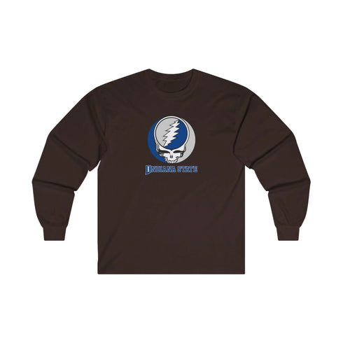 Indiana State University Grateful Dead Long Sleeve Tee StealieShop