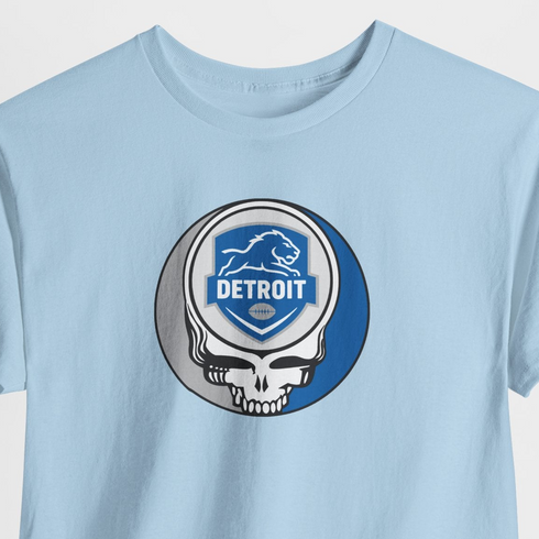 Detroit Football Stealie T-Shirt - Gridiron Collection