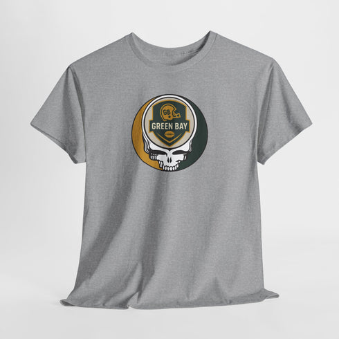 Green Bay Football Stealie T-Shirt - Gridiron Collection