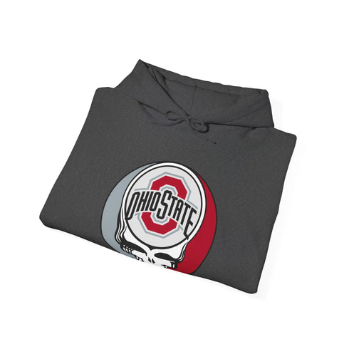 Ohio State Original Stealie Grateful Dead Unisex Heavy Blend Hoodie