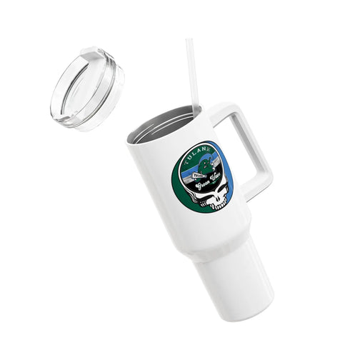 Grateful Dead - Tulane University Stealie "Fat Man" Tumbler, Double Insulated 40oz Travel Mug - StealieShop