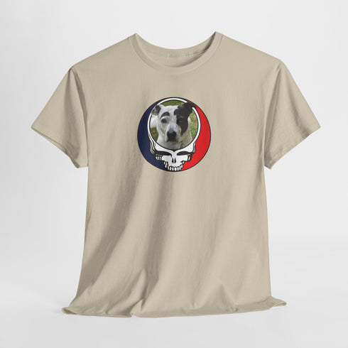 Custom Dog Stealie Unisex Grateful Dead T-Shirt (62)