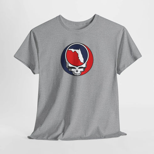 Florida Map Stealie Grateful Dead T-Shirt