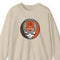 Grateful Dead - Cleveland Browns Grateful Dead Stealie Crewneck Sweatshirt - NFL - StealieShop