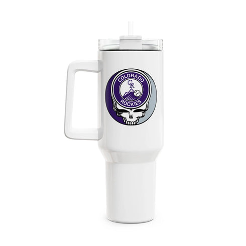 Grateful Dead - Colorado Rockies "Fat Man" Tumbler, Double Insulated 40oz Travel Mug - StealieShop
