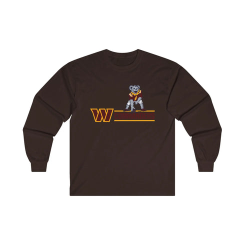 Washington Commanders Dancing Bear Long Sleeve Tee - NFL - StealieShop