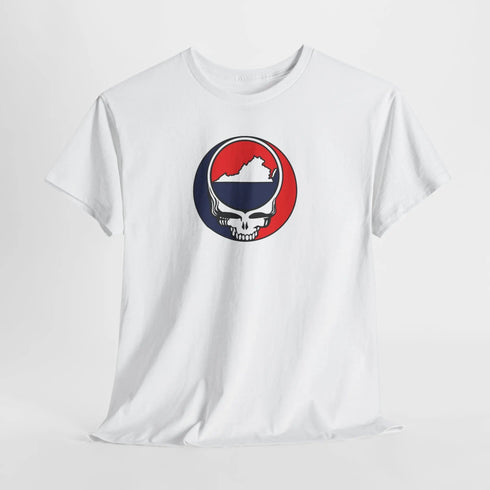 Virginia Map Stealie Grateful Dead T-Shirt