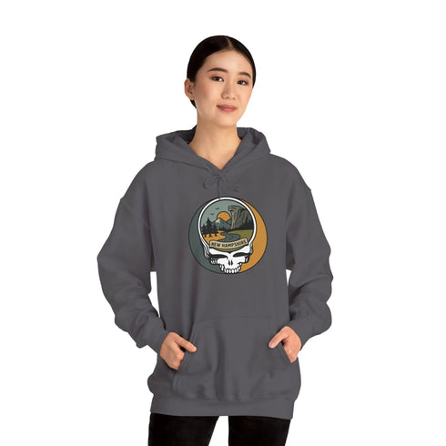 New Hampshire Stealie Unisex Heavy Blend Hoodie
