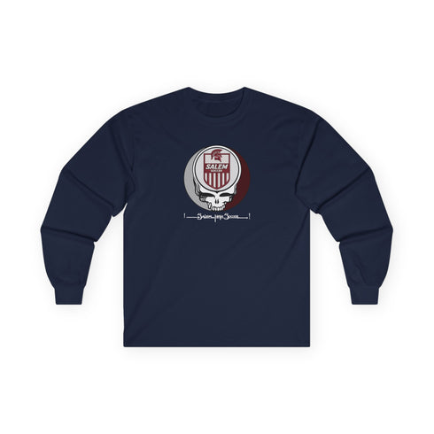 Custom Salem Soccer Stealie Grateful Dead Long Sleeve Tee
