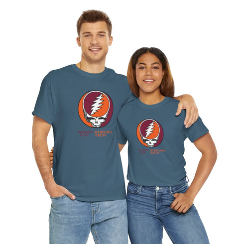 Virginia Tech Grateful Dead T-Shirt Printify