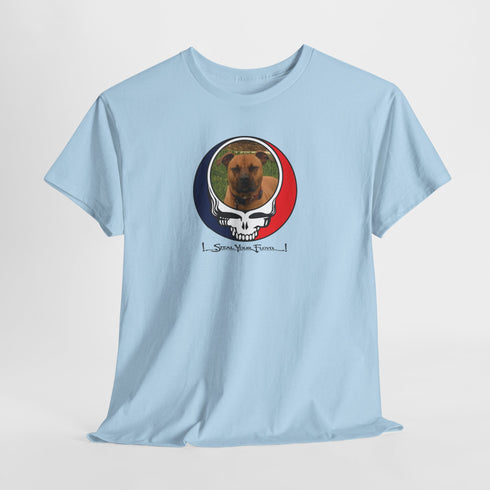 Custom Dog Stealie Unisex Grateful Dead T-Shirt (133)