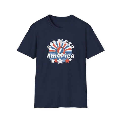 Grateful Dead - 4th of July Stealie T-Shirt - StealieShop