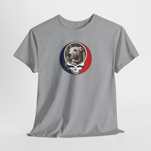 Custom Dog Stealie Unisex Grateful Dead T-Shirt (114)