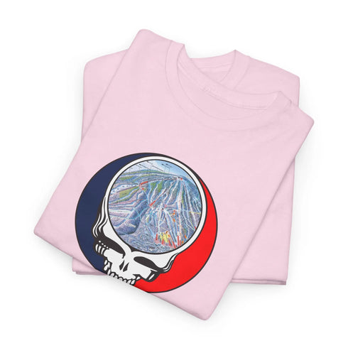 Stratton Trail Map Stealie Grateful Dead T-Shirt