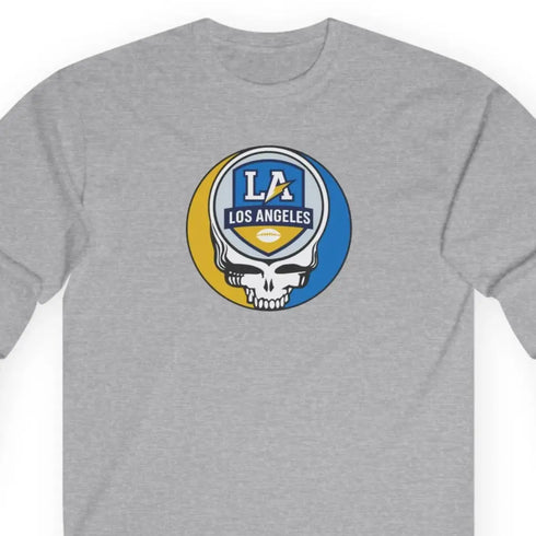 Grateful Dead - The Gridiron Collection: Los Angeles Chargers Grateful Dead Long Sleeve Tee - NFL - StealieShop
