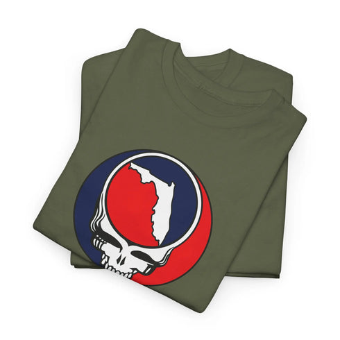 Florida Map Stealie Grateful Dead T-Shirt