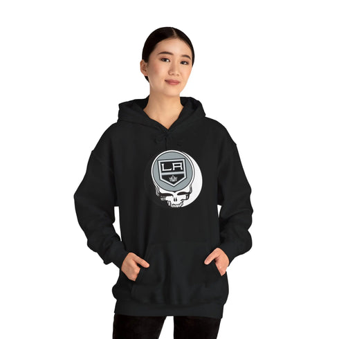 Los Angeles Kings Grateful Dead Unisex Heavy Blend Hoodie - StealieShop