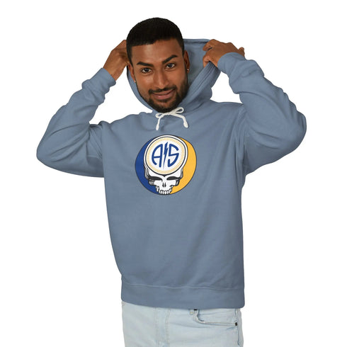 The Agnes Irwin School Comfort Colors Grateful Dead Hooded Sweatshirt - StealieShop