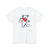Grateful Dead - Front + Back Print - New York Yankees Stealie / Dancing Bear T-Shirt - MLB - StealieShop
