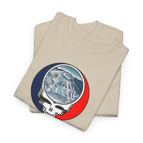 Vail Trail Map Stealie Grateful Dead T-Shirt