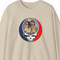 Custom Dog Stealie Crewneck Sweatshirt