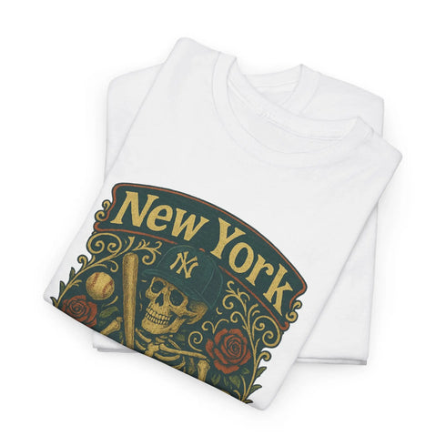 Grateful Dead - New York Yankees Retro Poster Art T-shirt - StealieShop