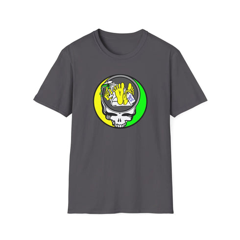 Grateful Dead - Custom Dead Bob Art Stealie Grateful Dead T-Shirt - StealieShop